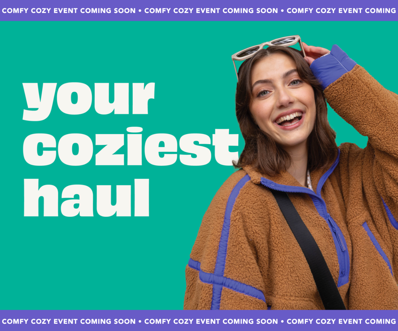 Our Comfy-Cozy Event- Saturday, September 19th